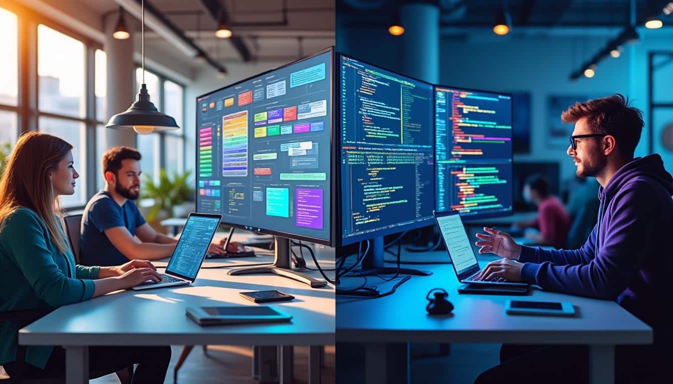 découvrez quand adopter les solutions low-code / no-code pour optimiser vos projets et quand il est préférable de s'en passer afin d'assurer le succès de votre développement applicatif.
