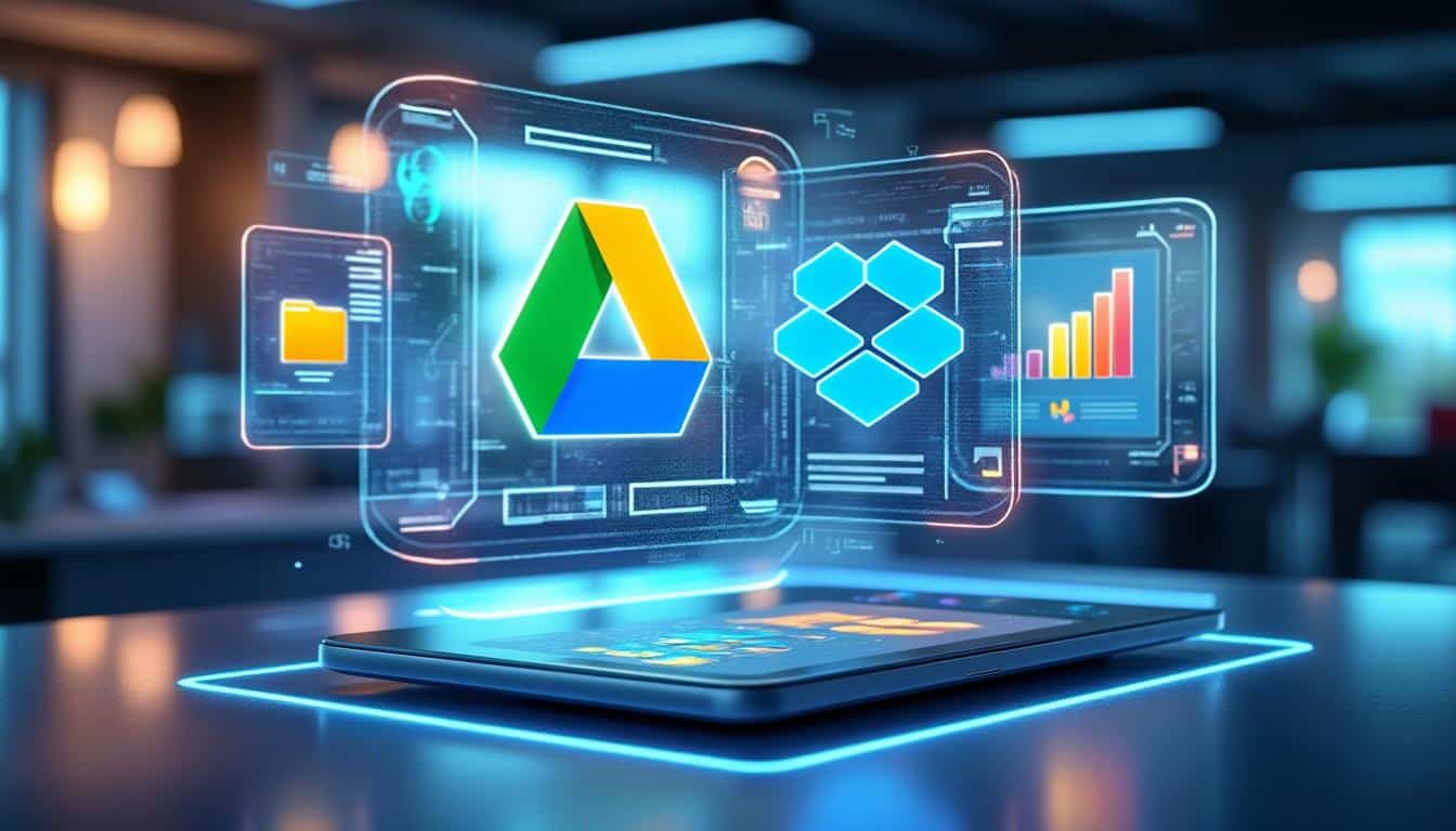 comparez google drive, dropbox et onedrive pour découvrir lequel est le plus efficace selon vos besoins en stockage et collaboration en ligne.