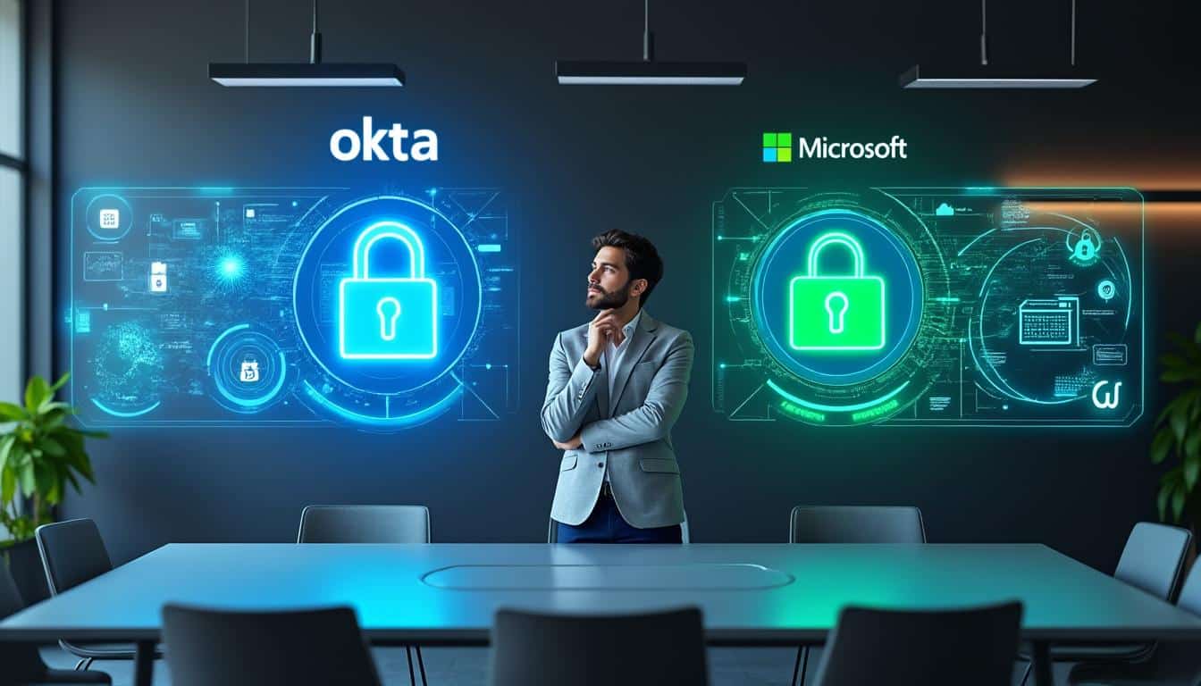 découvrez comment choisir entre sso okta et microsoft entra id pour sécuriser et simplifier l'accès à vos applications professionnelles.